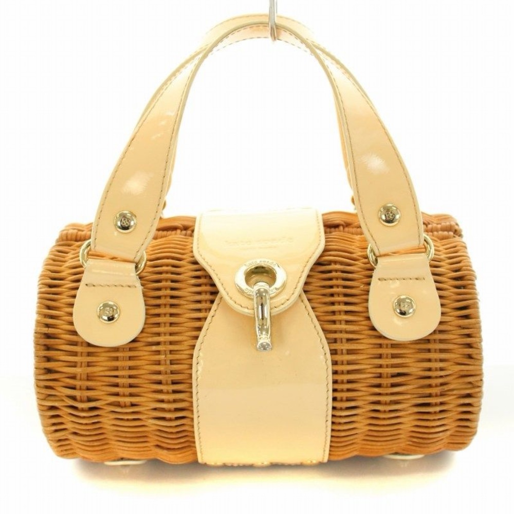 Kate Spade New York Rare Wicker Handle Bag